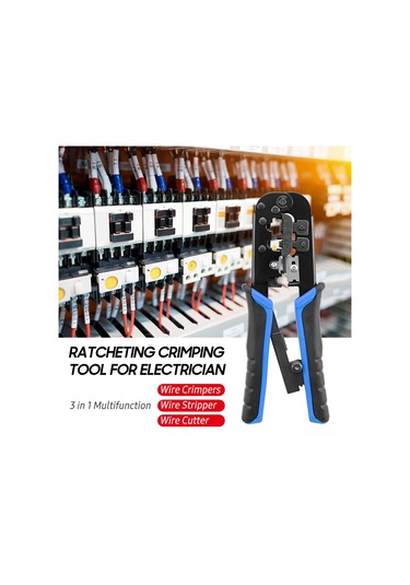 Kosona Çok Fonksiyonlu Tel Sıkma, Soyma Ve Kesme Pensesi - Elektrikçiler İçin İdeal El Aleti