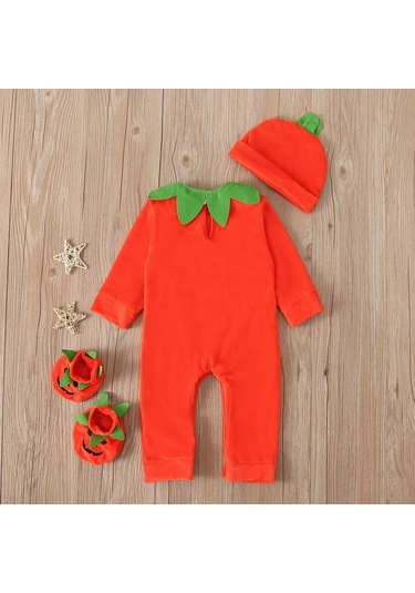 Cadılar Bayramı Balkabağı Cosplay Kostümleri Bebek Erkek Kız Romper + Bere + Çorap 3 Adet Kıyafetler Giysileri 0-24 Ay İçin Çok Renkli Cadılar Bayramı Balkabağı Cosplay Kostümleri Bebek Erkek Kız Romper + Bere + Çorap 3 Adet Kıyafetler Giysileri 0-24 Ay İçin Çok Renkli