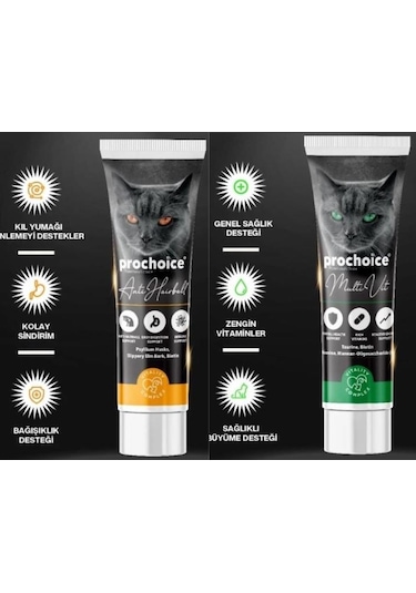 Prochoice Anti Hairball 100 Ml + Multivitamin 100 Ml