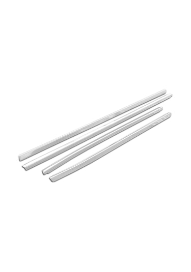 Dacia Duster Krom Cam Çıtası 4 Parça P.Çelik 2018 ve Üzeri