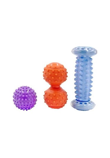 Dm Kas Gevşetme Ve Masaj İçin Fitness Topu - El Tutma Topu Çok Renkli