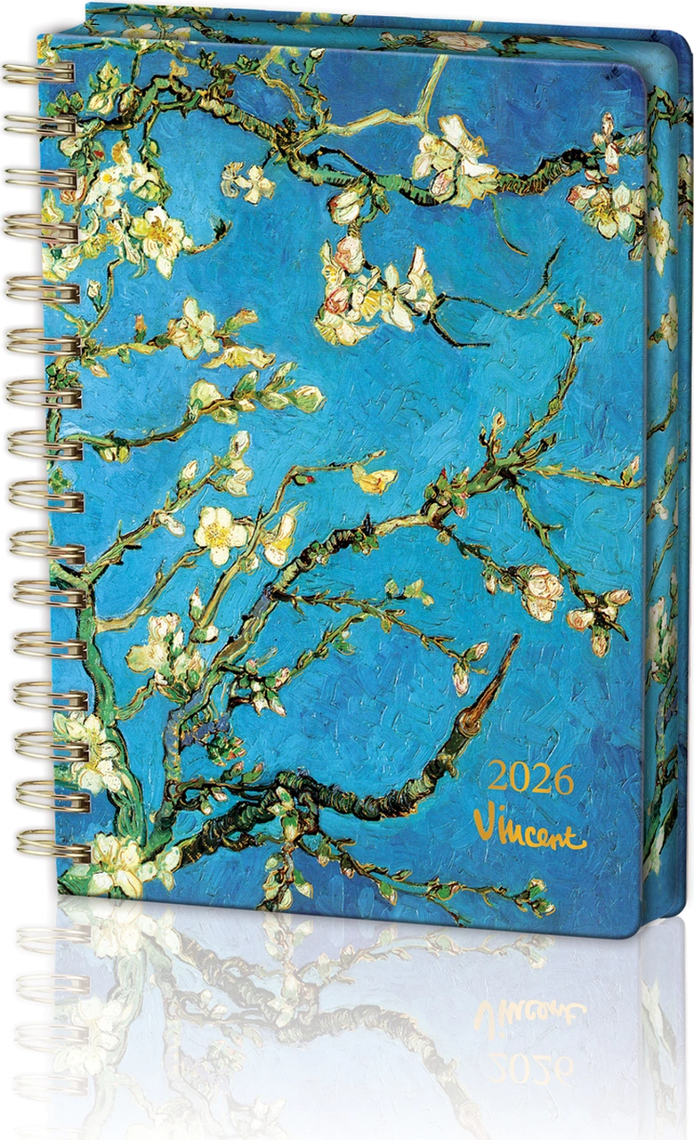 Spiralli Sert Kapak 2026 Günlük Ajanda A5 2541