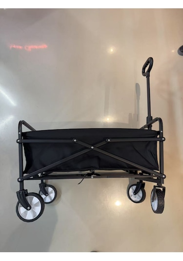 Katlanır Taşıma Arabası Siyah