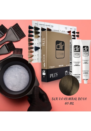 DLR Color Saç Boyası 7.0 Kumral 60 ML