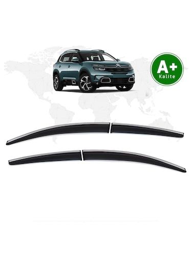 Citroen C5 Aircross Kromlu Cam Rüzgarlığı 2019 - 2025 Model