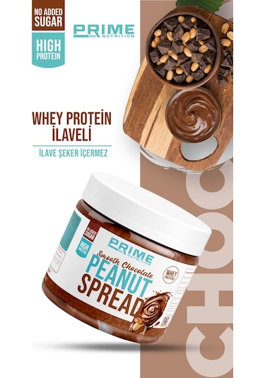 Prime Nutrition Smooth Chocolate Peanut Spread 350 Gram Çikolatalı Fıstık Kreması