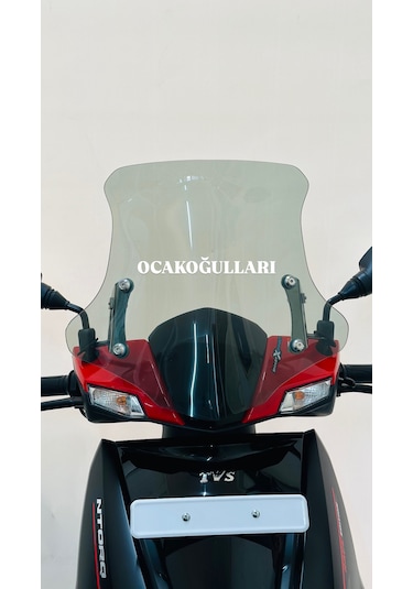 TVS NTORQ 125 ÖN CAM FÜME RENK 40 CM