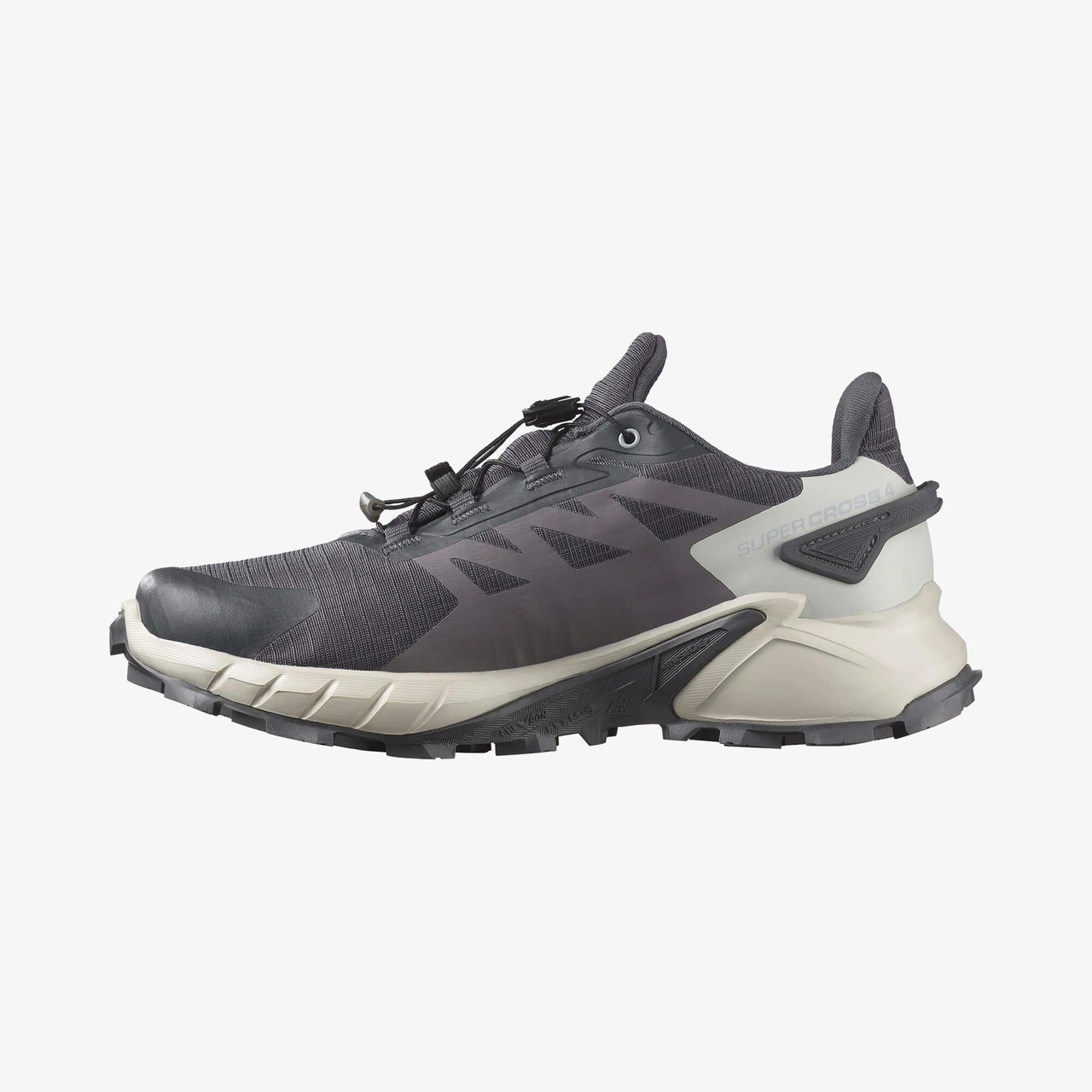 Salomon Supercross 4 Gore-tex Kadın Koşu Ayakkabısı-30717 Gri