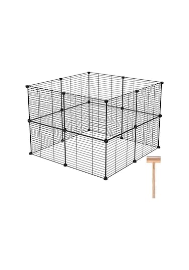 Hodbehod 16 Panel Hayvan Oyun Kafesi Kedi Kuş Evcil Hayvan
