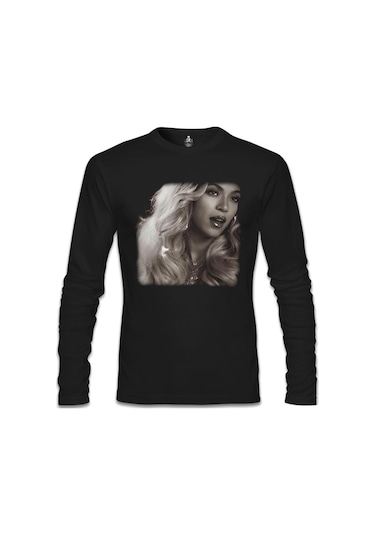 Beyonce - Star Siyah Erkek Sweatshirt