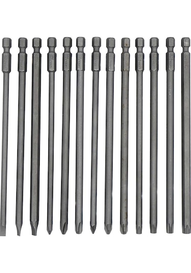 İzeltaş 4850001513 Uzun Bits Uç Takımı 150 Mm - 13 Parça