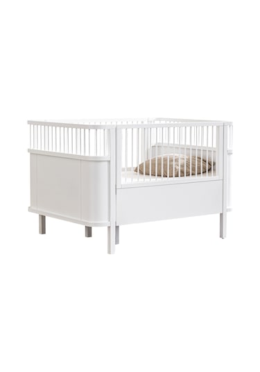 Mdf Beşik Trend Büyüyen Beşik 90x130 Trend Karyola 90x190 - Beyaz