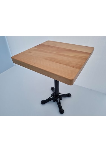 Bintaşmobilya Kayın Kütük Cafe Masası 60X60