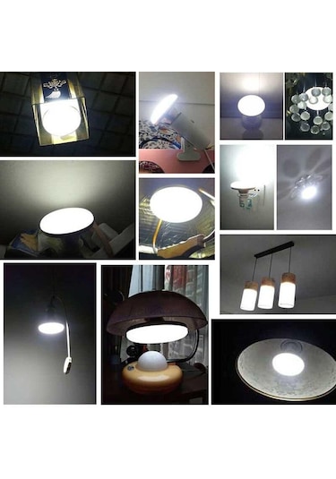 Led Ampul E27 Led Lamba 220 V Ufo Elektrik Ampulü 15/20/30/40/50 W Süper Parlak Garaj Işığı Ev Aydınlatma İçin Masa Lambaları Mutfak 15w