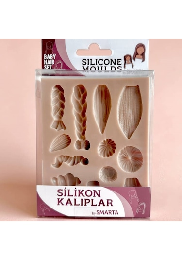 Smarta Silikon Kalıp Bebek Saçları Sk1013024