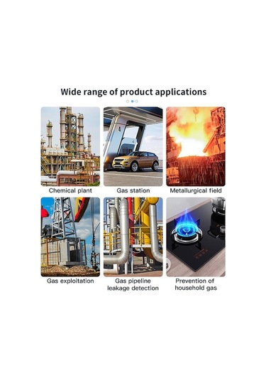 Trendooze Yanıcı Yanıcı Test Taşınabilir Taşınabilir Kaçak Kaçak Gazlar Gaz Gaz Elde Doğal Dedektörü Cihazı Qf