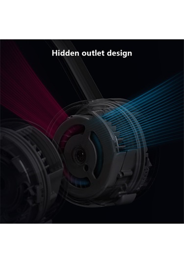 Zoyzoıı F8 Üç Hızlı Soğutma Fanı Çocuklar İçin Kanatsız Boyun Askılı Fan - Gökkuşağı Gökkuşağı