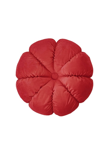 Suntek Magideal Yuvarlak Atmak Yastık Dekorasyon Sandalye Kırmızı