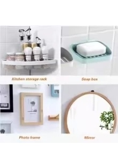 Kendinden Yapışkanlı Çift Taraflı Askı Çok Renkli