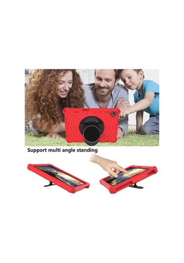 Didadodo Lenovo Uyumlu Tab M10 Tb-x505f & Tb-x605f / P10 Tb-x705f Spider King Omuz Askılı Tutucu & Kılıf Kılıf