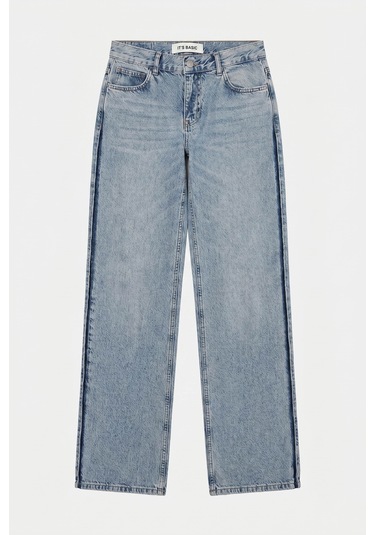 Itsbasic Kadın Kot Renk 4s6-32 Bootcut Fit Orta Bel Denim Jean