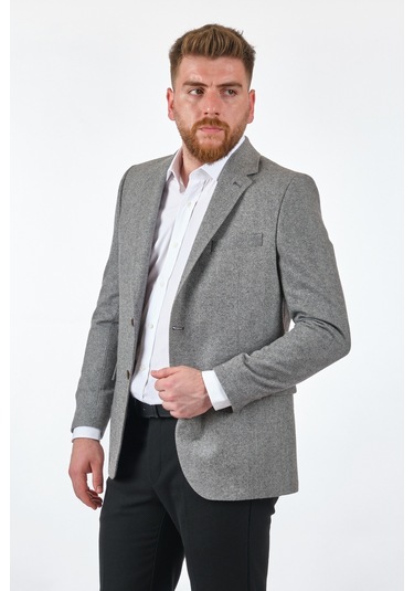 Tom Becker Gri Erkek Ceket Sc15038032 001