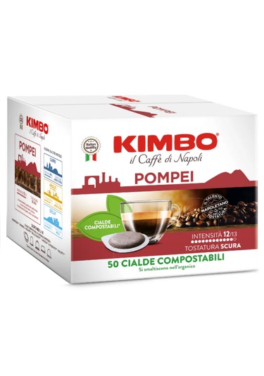 Cialde Pompei Yassı Pod Uyumlu Kapsül Kahve 50 Li Kutuda