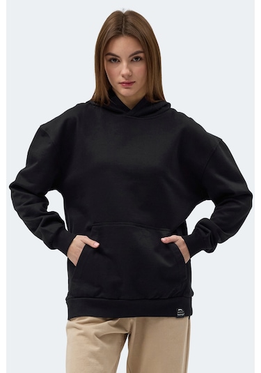 Slazenger Vıolence 2 Li Set Kadın Sweatshırt Siyah - Petrol