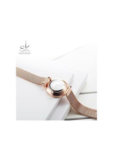 Novahub Moda Gümüş Kadranlı Kadın Kuvars Saat, Ayarlanabilir Milan Kayışı, Şık Ve Rahat Gümüş