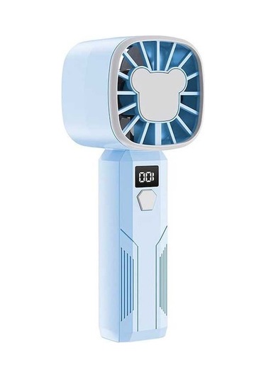 Supermarket1 Türkçe Klavye Usb Şarj Mavisi Küçük Tipi Fan, Uygun Öğrenciler Ve Ev Dekoru İçin