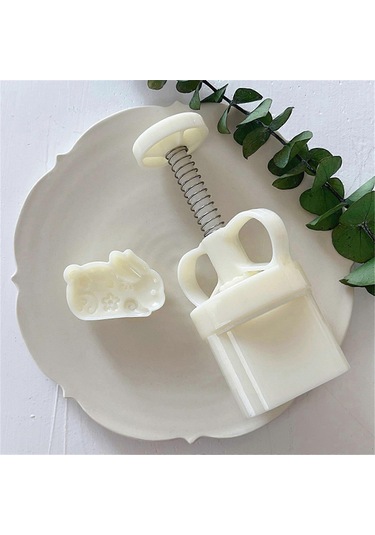 Mung Fasulyesi Kek Kalıbı Ve 1 Adet Mühürlü Tavşan Sonbahar Ay Ke Diğer