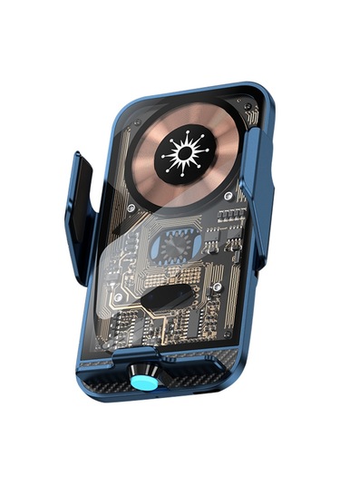 Butu C11 15w Kablosuz Şarj Cihazı Mavi