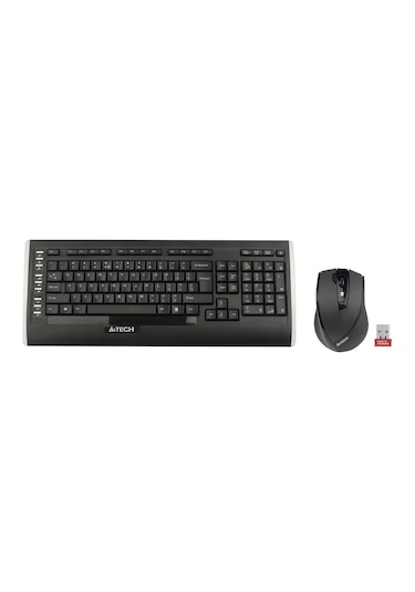 A4 Tech 9300F Q Mm Kablosuz Klavye Mouse Set