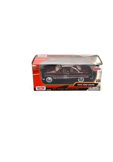Motormax 1949 Ford Coupe 1/24 Bordo Model Araba