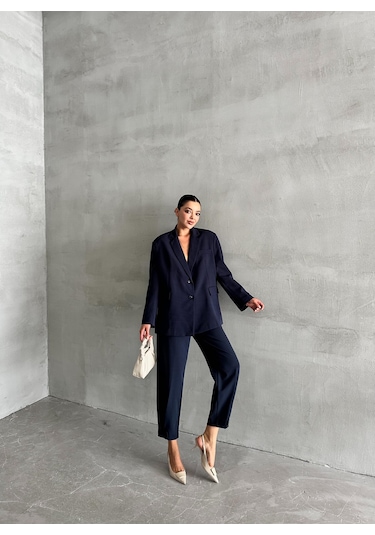 Lacivert Washington Blazer Ceket Lacivert