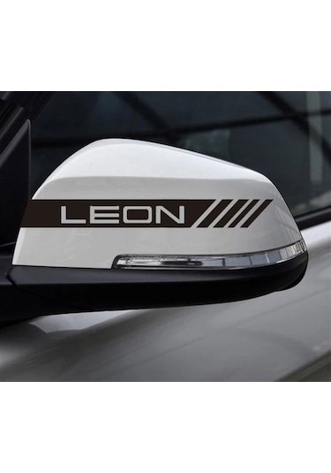 Seat Leon Yazılı Ayna Sticker Etiket Modeli