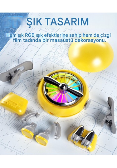 Ultra Kaliteli Klimalı 2in1 Telefon Sogutucu Magsafe+mandallı Ali