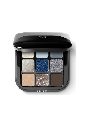 Kiko Eyeshadows New Glamour Multı Fınısh Eyeshadow Palette 05 Blue Variations