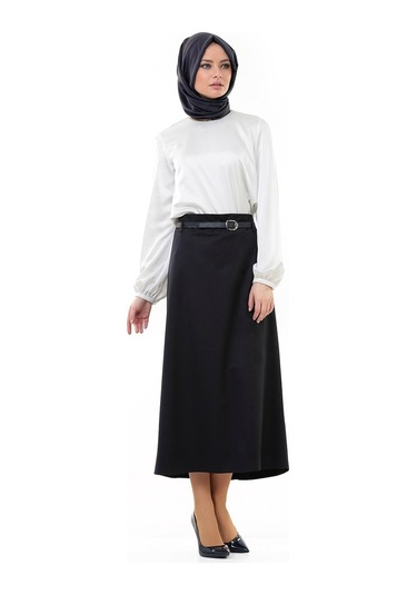 Soralline Kadın Etek Klasik 770 Lacivert Lacivert
