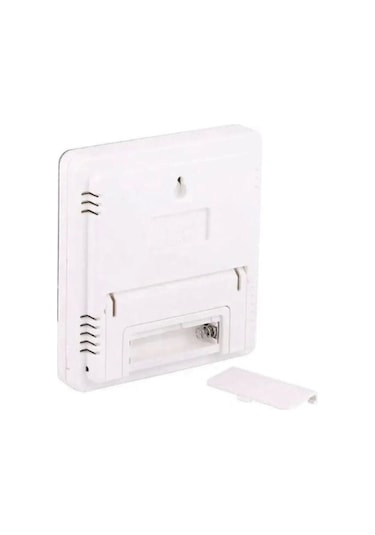 Dijital Oda Termometresi Sıcaklık Ve Nem Ölçer Masa Saati Alarm