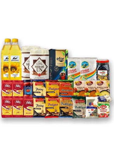 Ramazan Gıda Erzak Kumanya Yardım Kolisi - Mega Paket