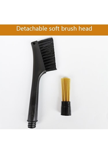 Cc Ggball Lm 2 Pcs Kfs-04 Çift Uçlu Yumuşak Bristotlu Kahve Makinesi Temizleme Fırçası