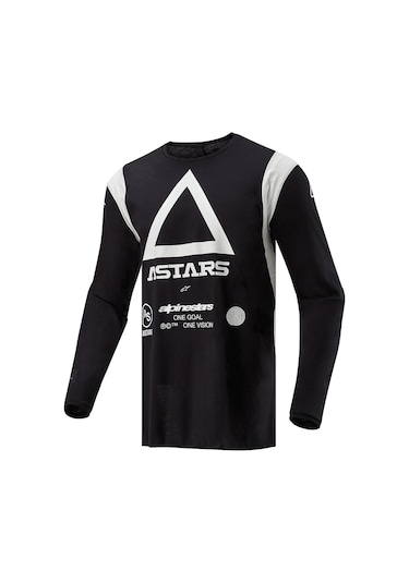 Alpinestars Techdura Off-road Enduro Motosiklet Jerseyi Siyah