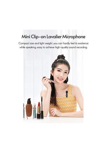 Singree Kablosuz Mini Mikrofon Seti - 20m Menzilli, 5 Saat Çalışma Süresi, Type-c Bağlantılı, Canlı Yayın Ve Kayıtlar İçin