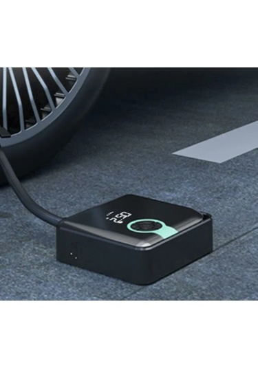 Torima Zc-001 Taşınabilir Akıllı Dijital Ekranlı Araç Hava Kompre