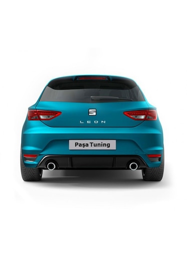 Seat Leon MK3 - 5F (2013-2019) STYLE Aero Dinamik Arka Tampon (Plastik)