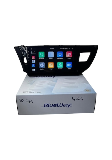 Toyota Corolla 2013-2015 Blueway 4-64 Profesyonel Oem Multimedia 10"