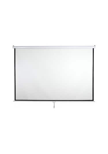 Codegen Ax-18 Storlu Projeksiyon Perdesi 180x180 Arkası Siyah Fonlu - Duvar/tavan Asılabilir