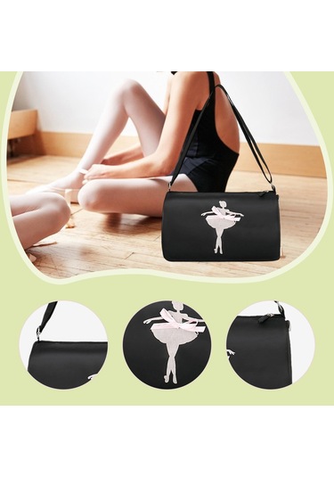 Suntek Kızlar Için Spor Çantası Tatlı Bale Dans Gösterileri MAvi