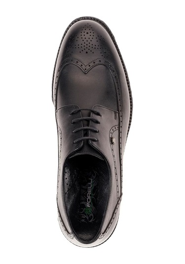 Forelli Axis Erkek Siyah Klasik Ayakkabı Siyah